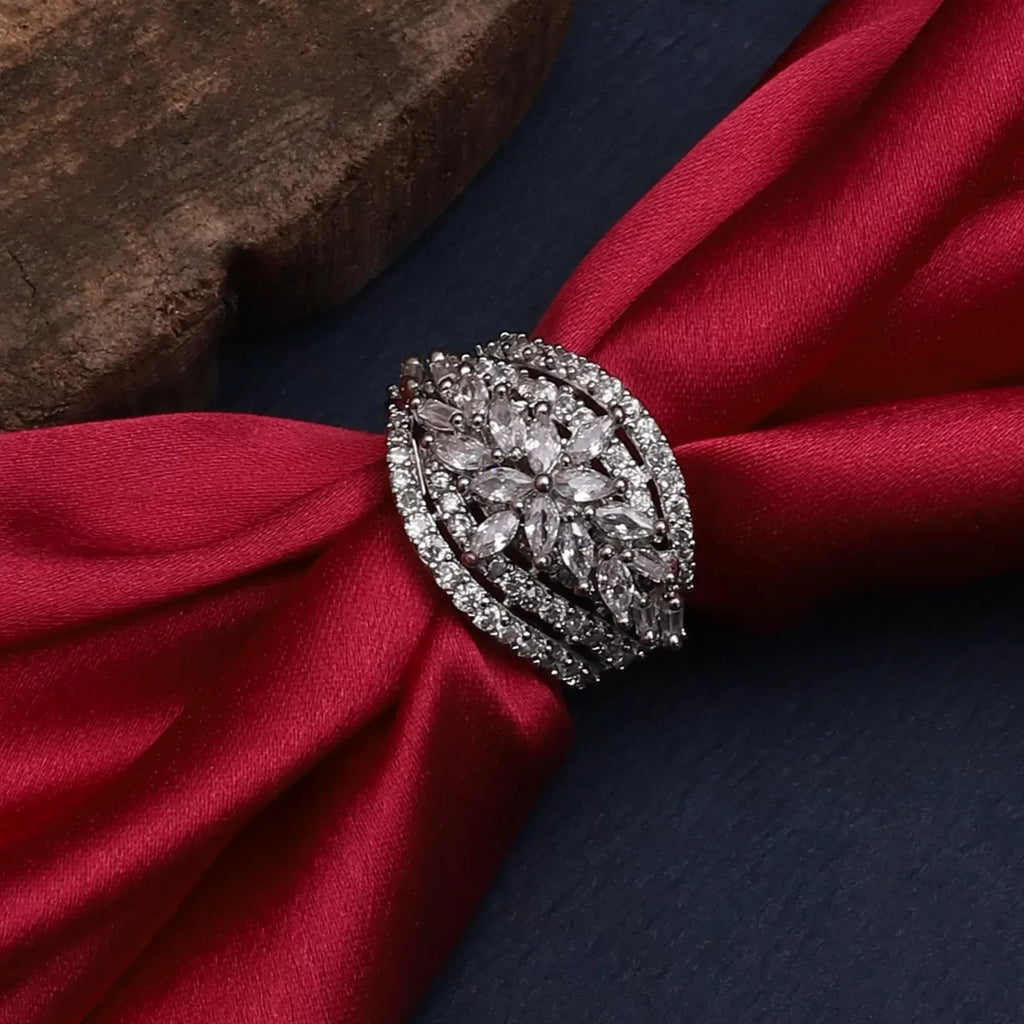 Evergreen Halo Engagement Ring