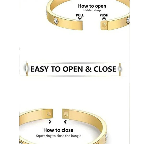 Anti Tarnish Bracelet with Charm for Women