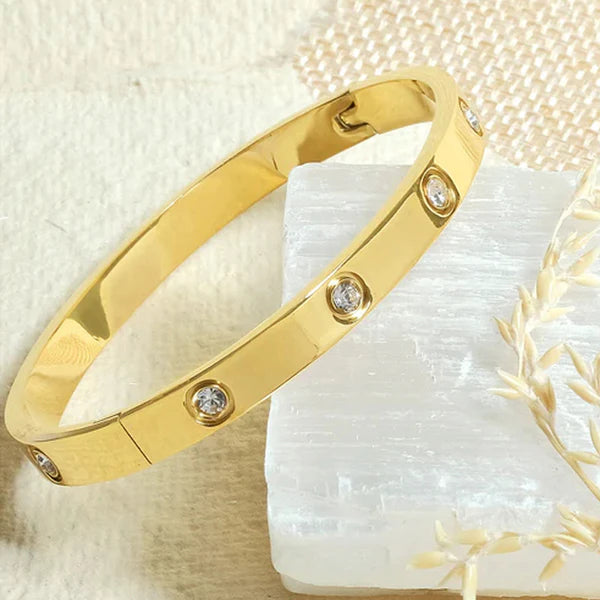 Anti Tarnish Bracelet with Charm for Women