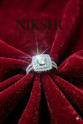 Luxe Prism Halo Ring