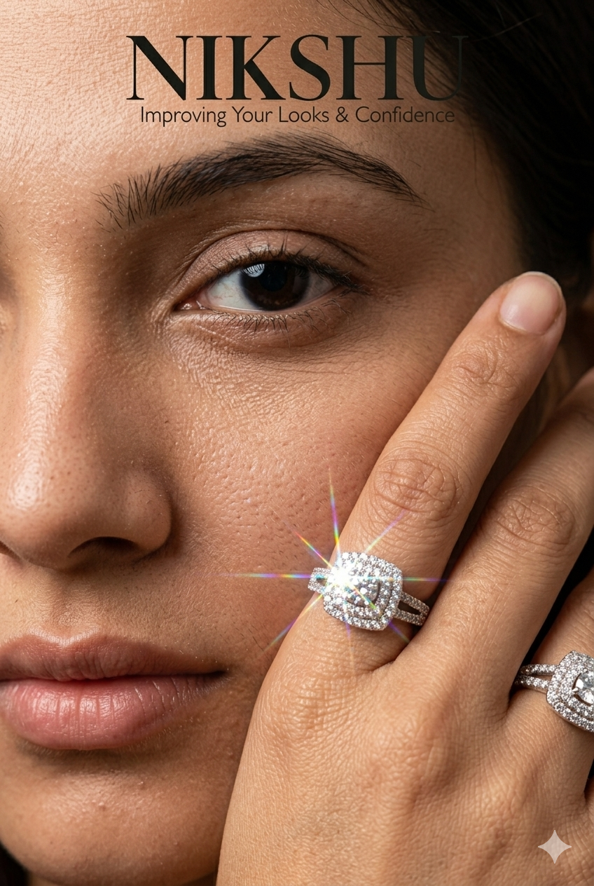 Luxe Prism Halo Ring