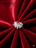 Butterfly Halo Ring