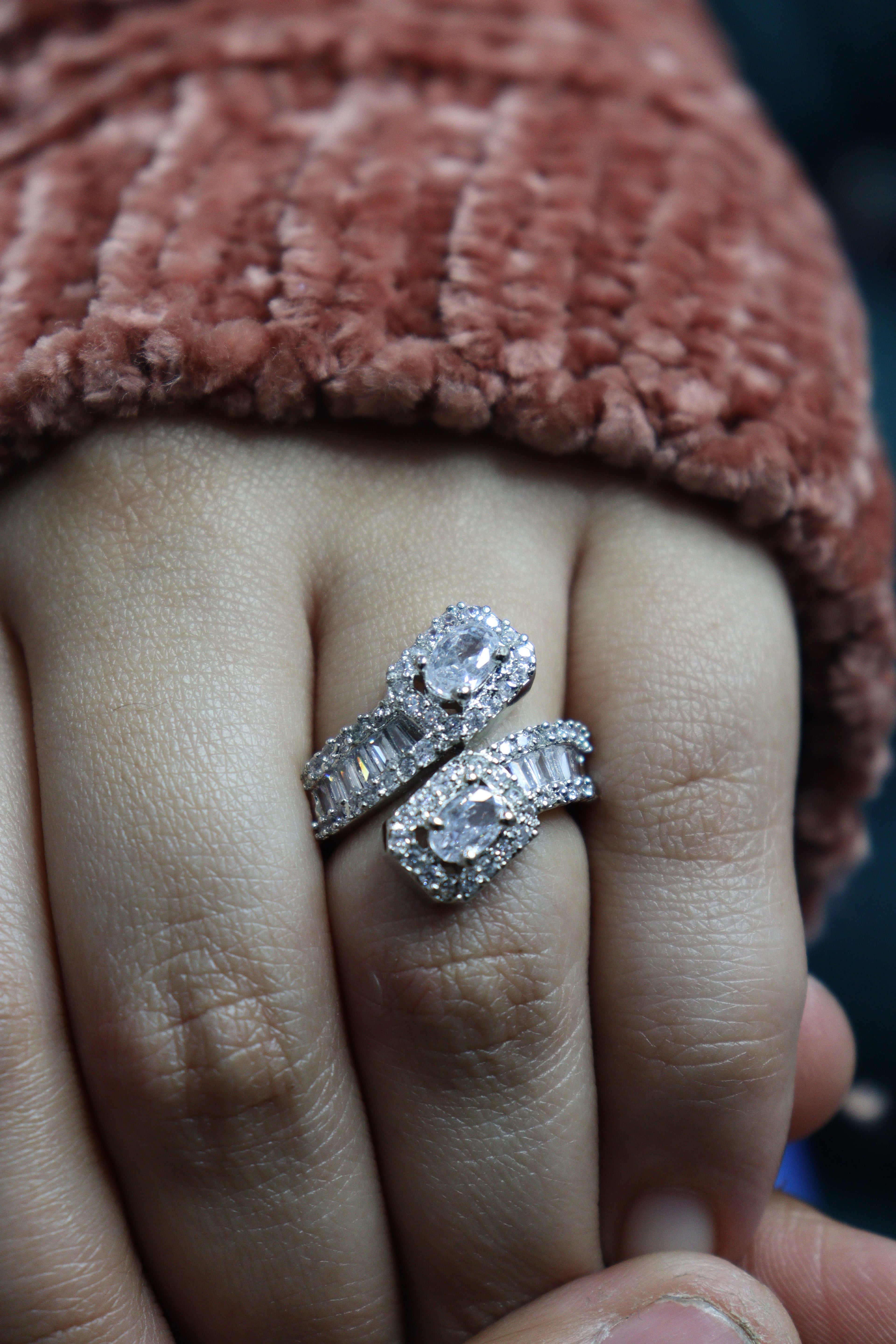 Velvet Crown Engagement Ring