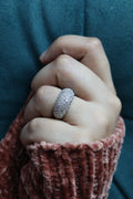 Diamond Crown Reflection Ring