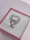 Royal Prism Halo Ring