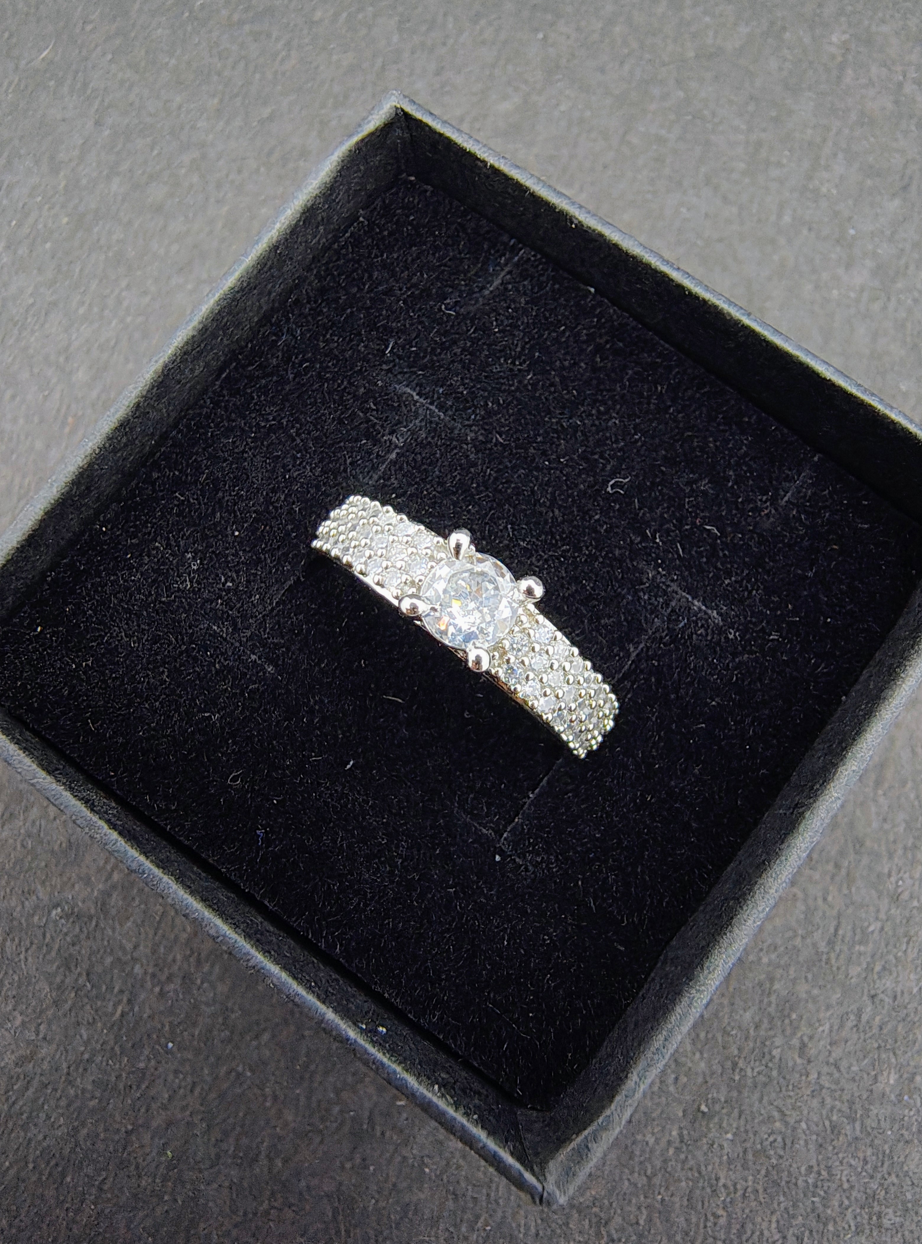 Regal Reflection Diamond Ring