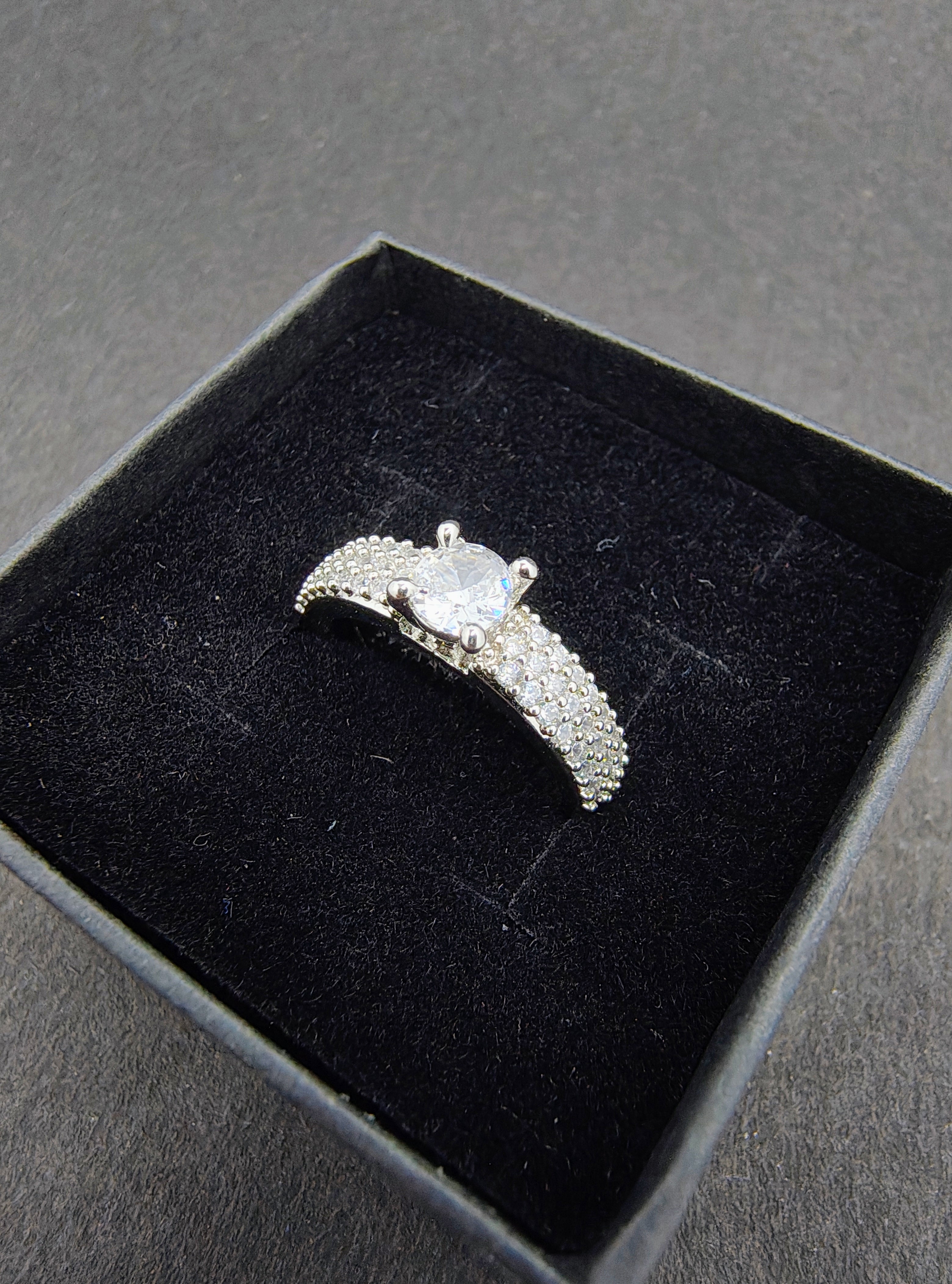Regal Reflection Diamond Ring