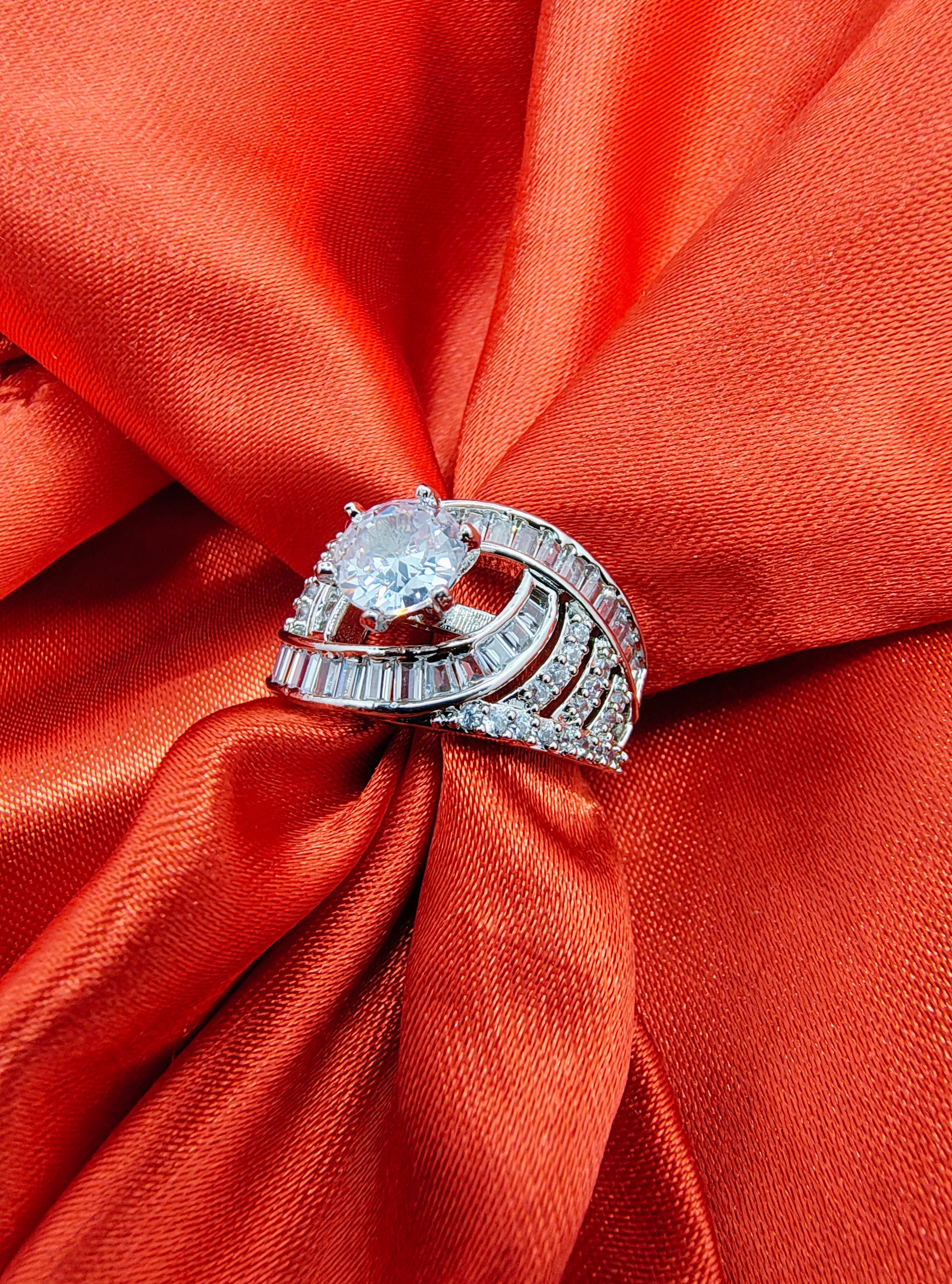 Diamond Verve Engagement Ring