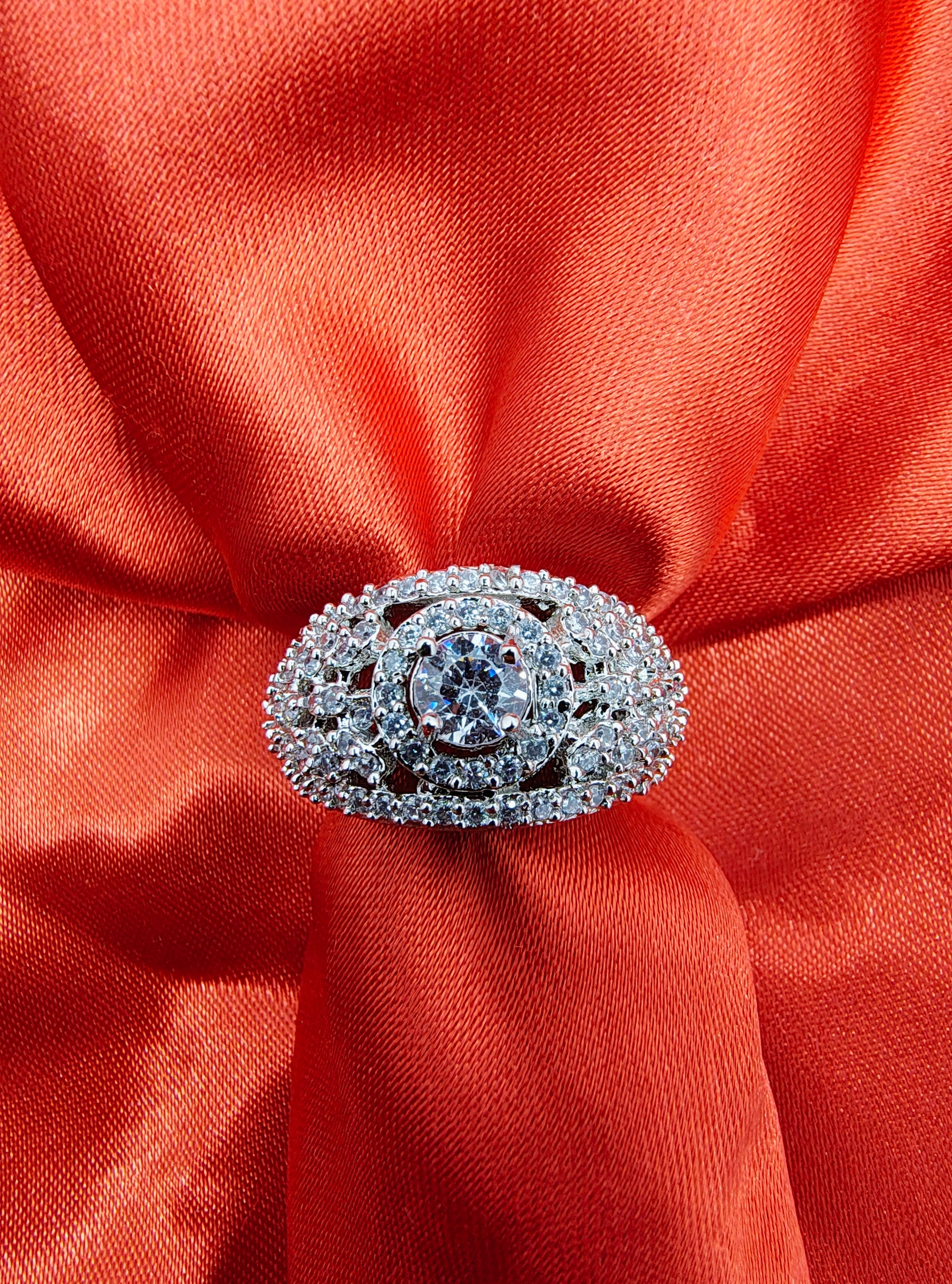 Opal Mist Promise Ring