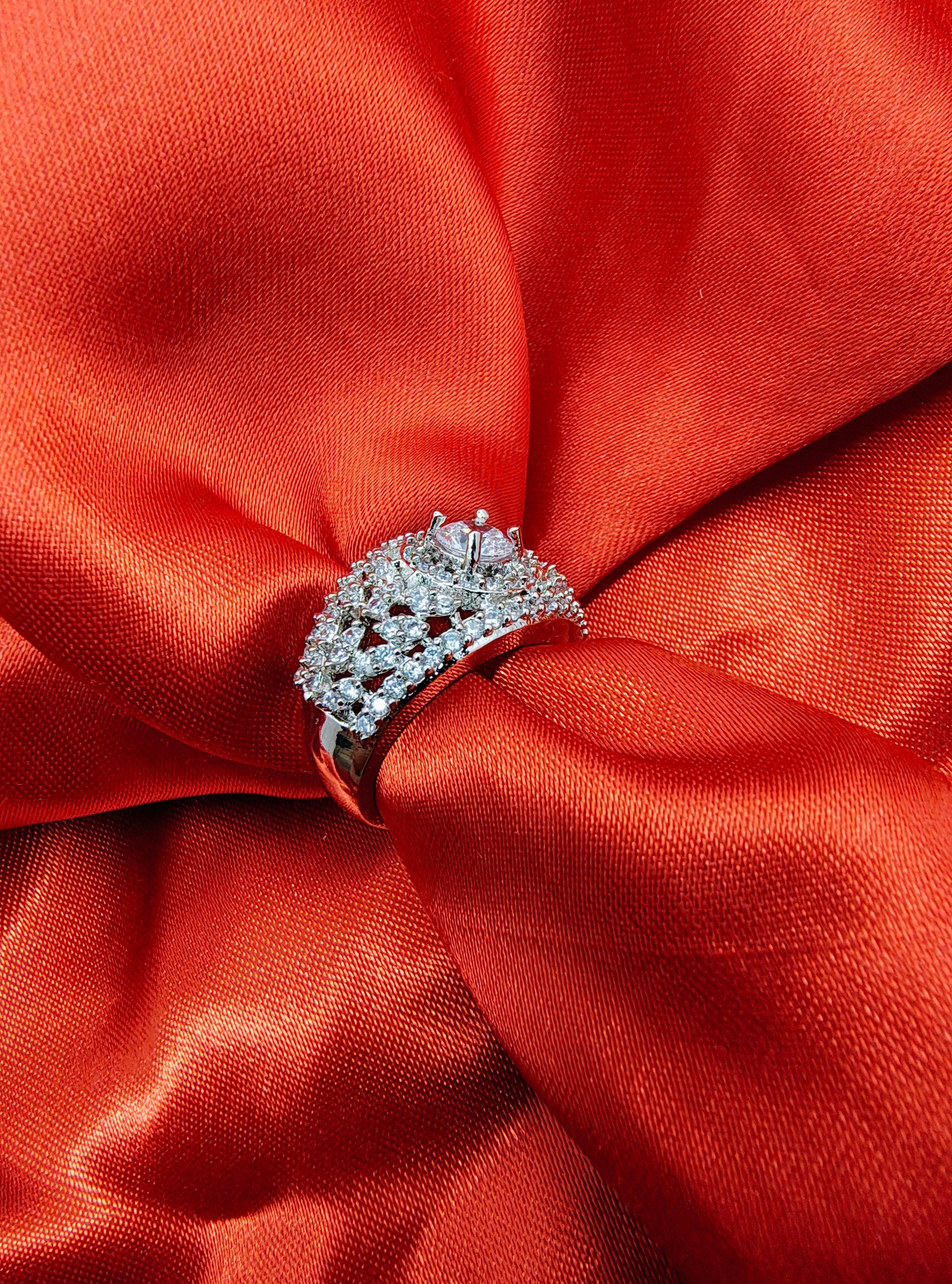Opal Mist Promise Ring