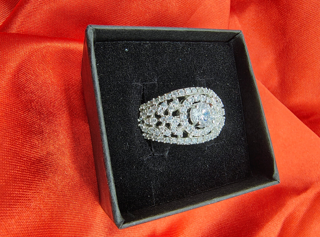 Opal Mist Promise Ring
