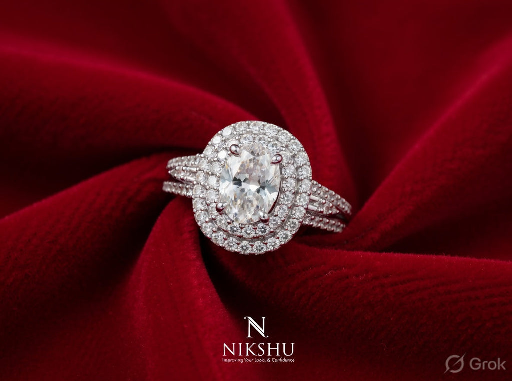 Eclipse Halo Promise Ring