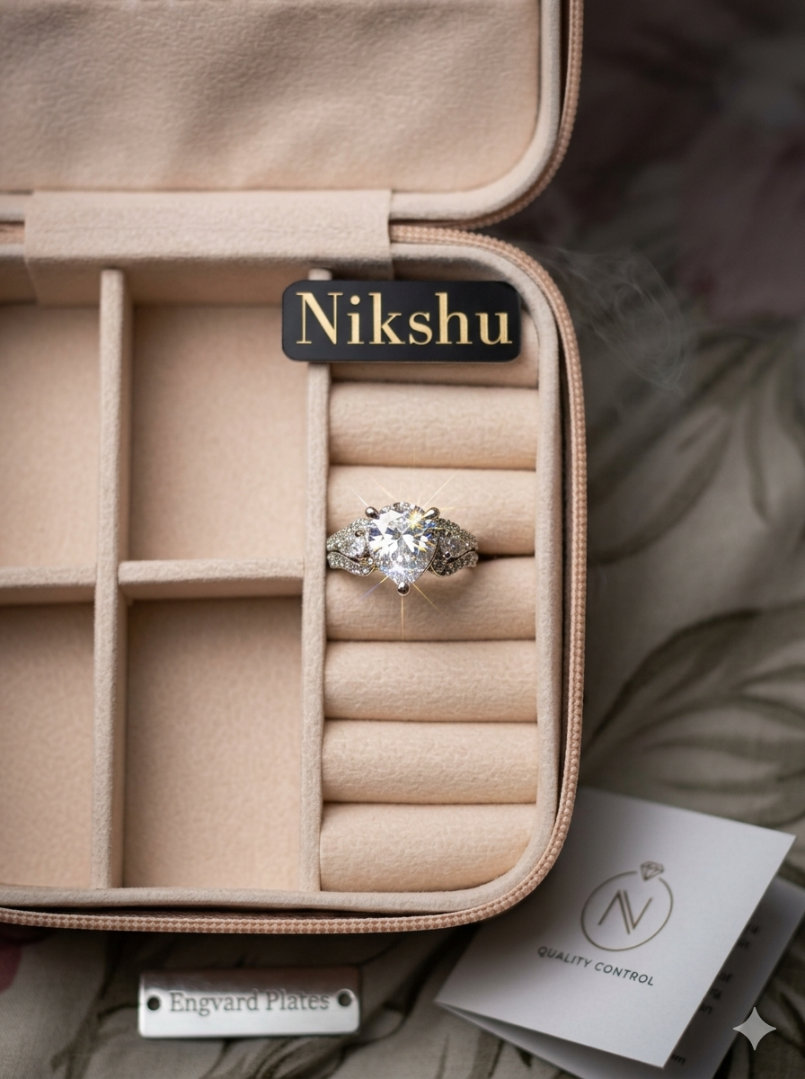 Aadhya Solitaire Ring - Elegant Round Cut Diamond for Women