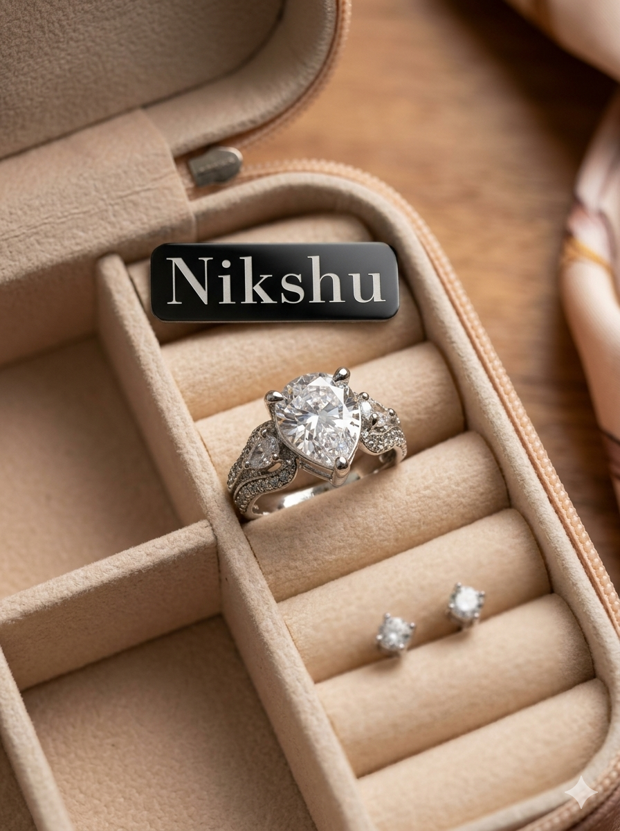 Aadhya Solitaire Ring - Elegant Round Cut Diamond for Women